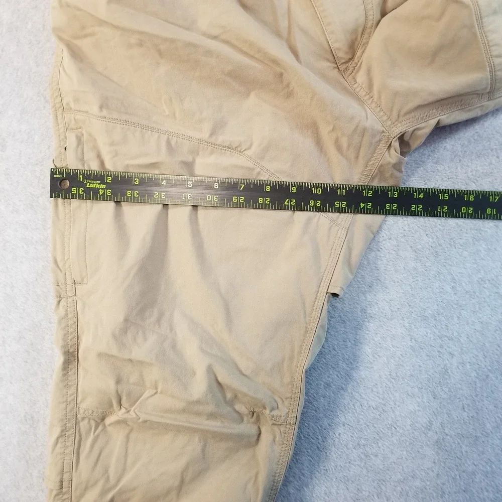 Kuhl Konfidant Air Pants Mens 38x34 Khaki Hiking Outdoor Stretch Cargo